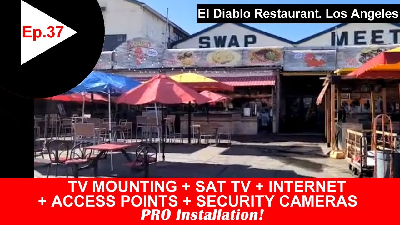 NEW Installation: TV Mounting + Satellite TV + Internet  + Access  Points + Security  Cameras