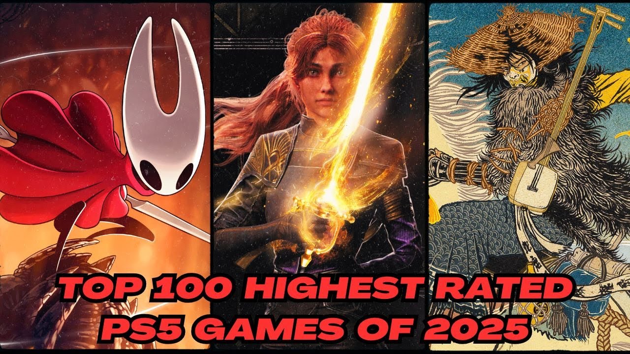 Top 100 Highest Rated PS5 Games of 2025