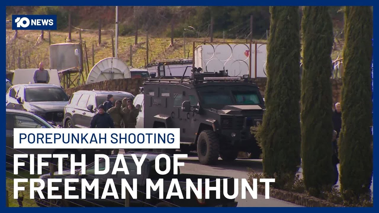 Manhunt For Fugitive Dezi Freeman Enters Fifth Day As Police Intensify Search In Victoria | 10 News