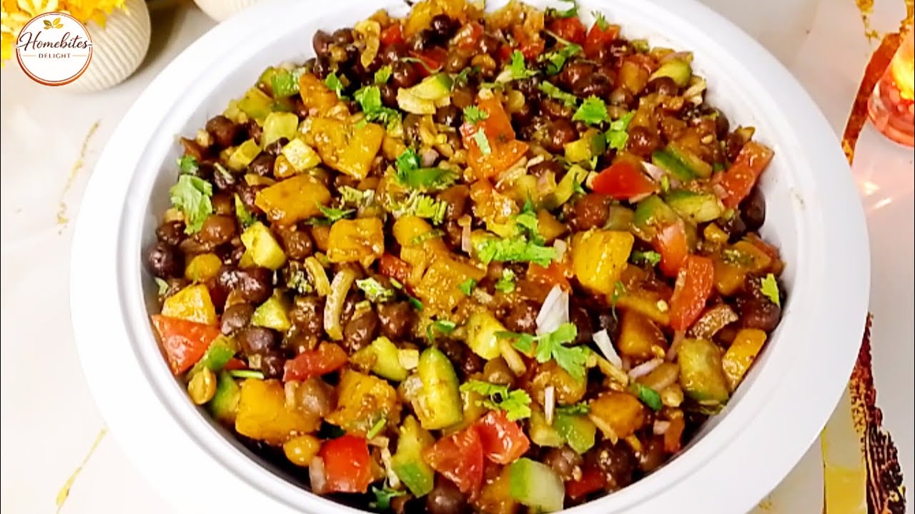 “Healthy Black Chana Chaat | Easy Iftar Recipe | Protein-Rich & Delicious” 