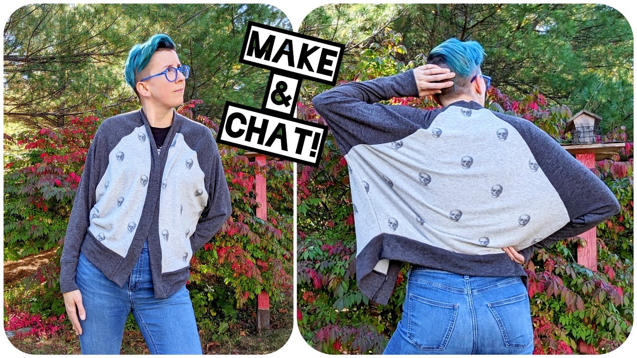 🖤💀 finally lengthening a pattern I've been avoiding 💀🖤! sewing nerd!