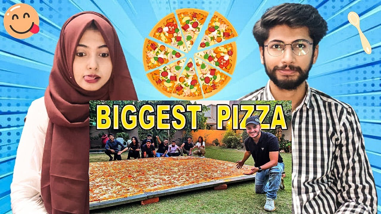 Shahveer Jafry Made Biggest Pizza In Pakistan | Indian Reaction