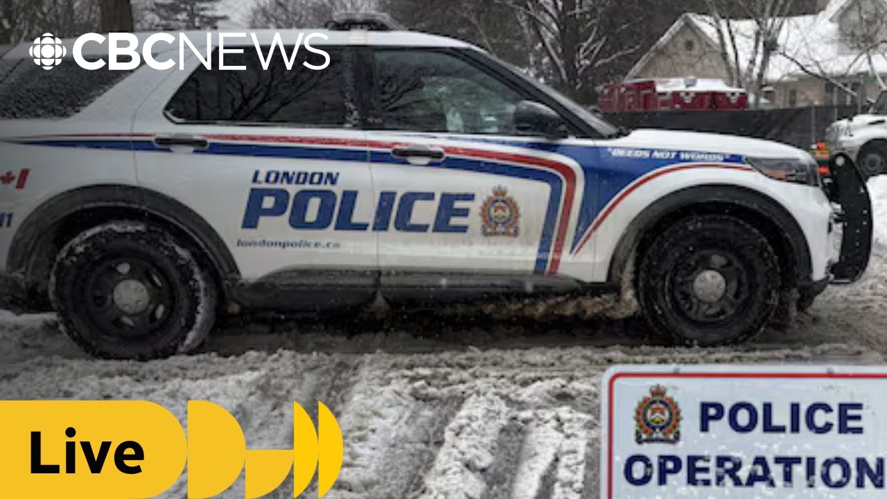 Police in London, Ont., hold news briefing after arrests in explosives probe