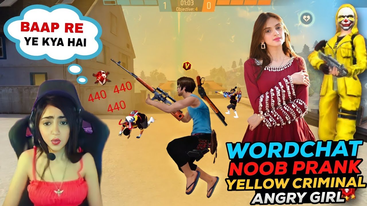 Noob Prank On Worldchat Yellow Criminal Bundle Girl