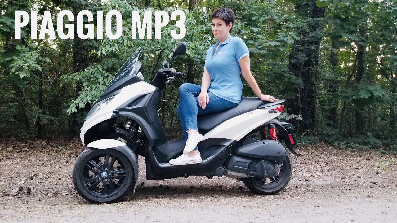 Piaggio MP3 HPE Sport - test PL & ENG - trójkołowcem na prawku B niezależnie od pojemności?