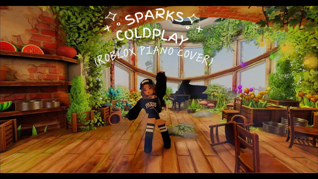 (ROBLOX PIANO COVER) Sparks - Coldplay (Requested!)
