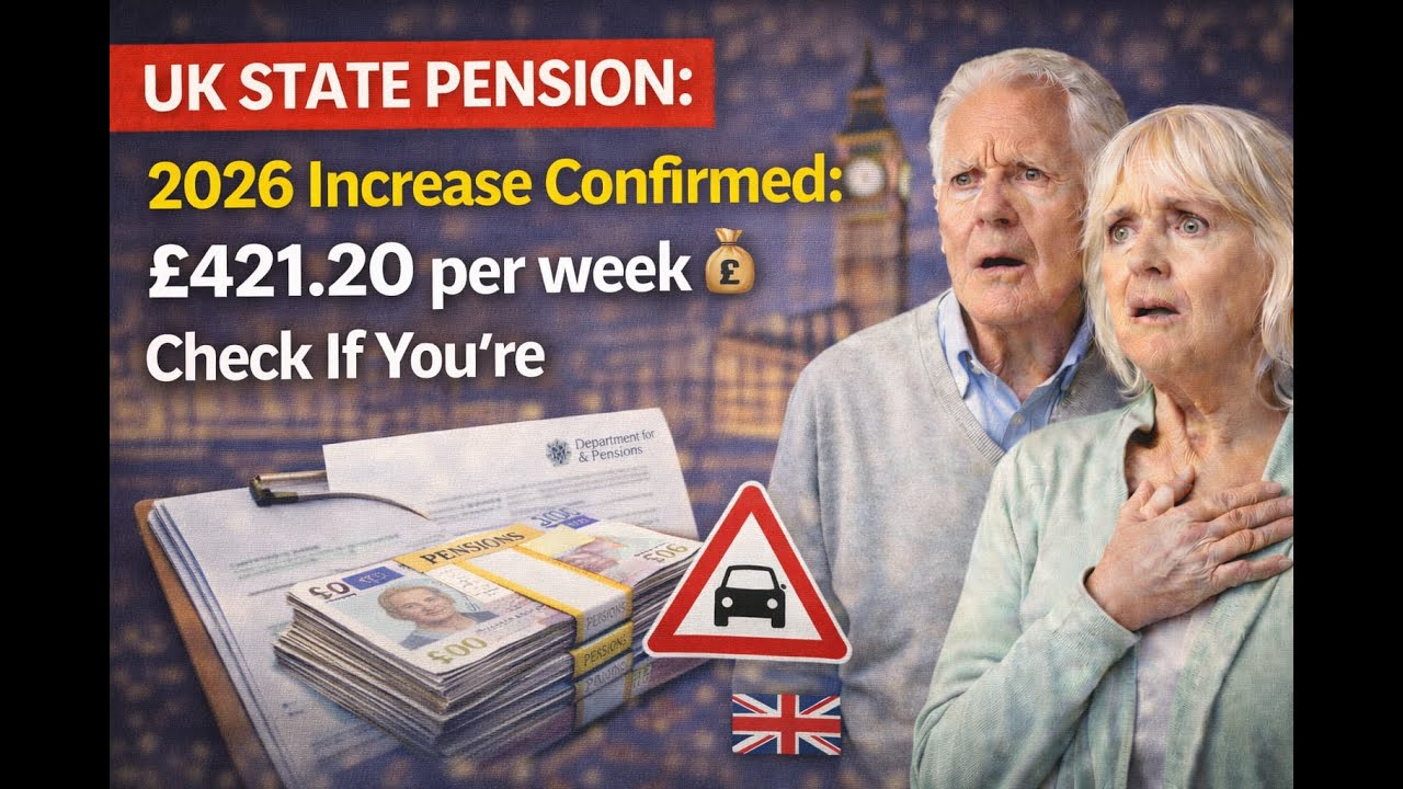 🚨 State Pension RISE 2026! &pound;421.20 Weekly Confirmed &ndash; Are You Eligible?