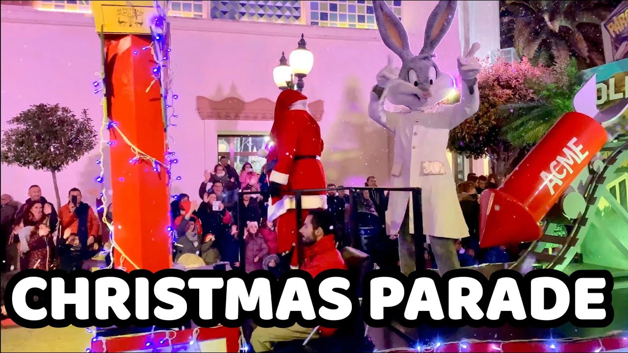 [4K] NAVIDAD PARQUE WARNER 2019 - CHRISTMAS PARADE