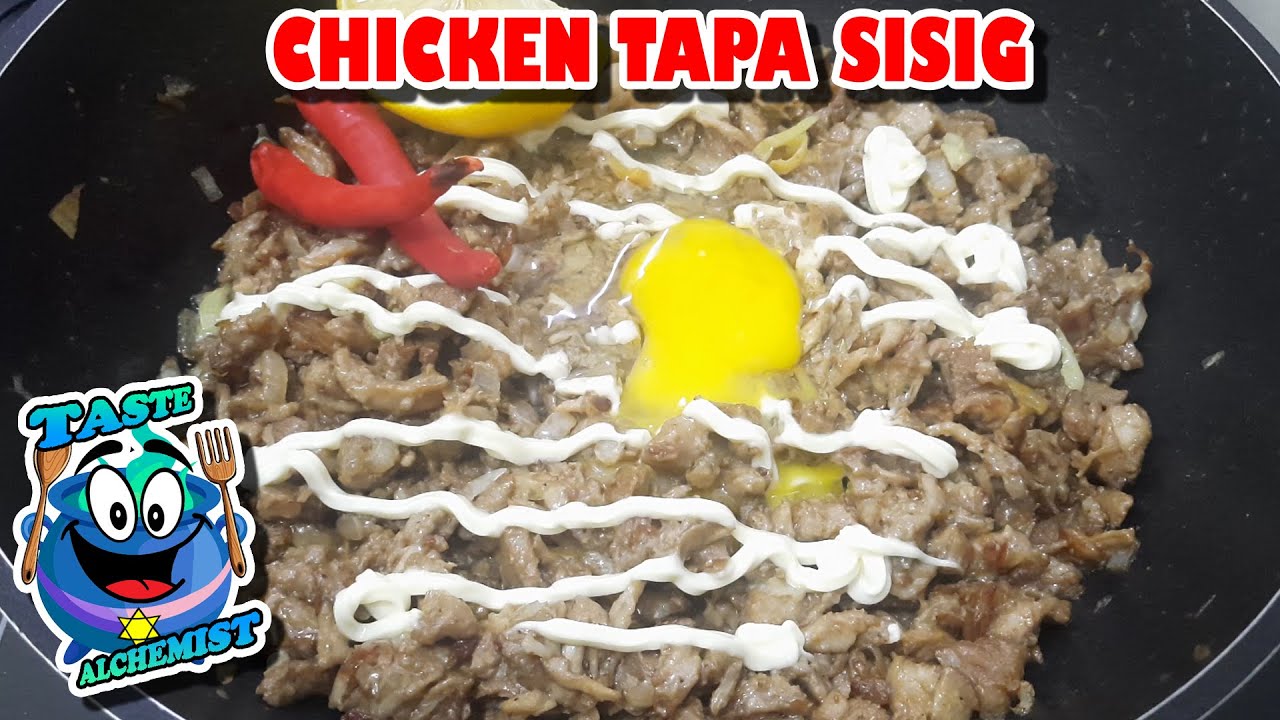 Chicken Tapa Sisig | Chicken Recipe | Sisig Recipe #foodlover #lutongbahay #filipinofood