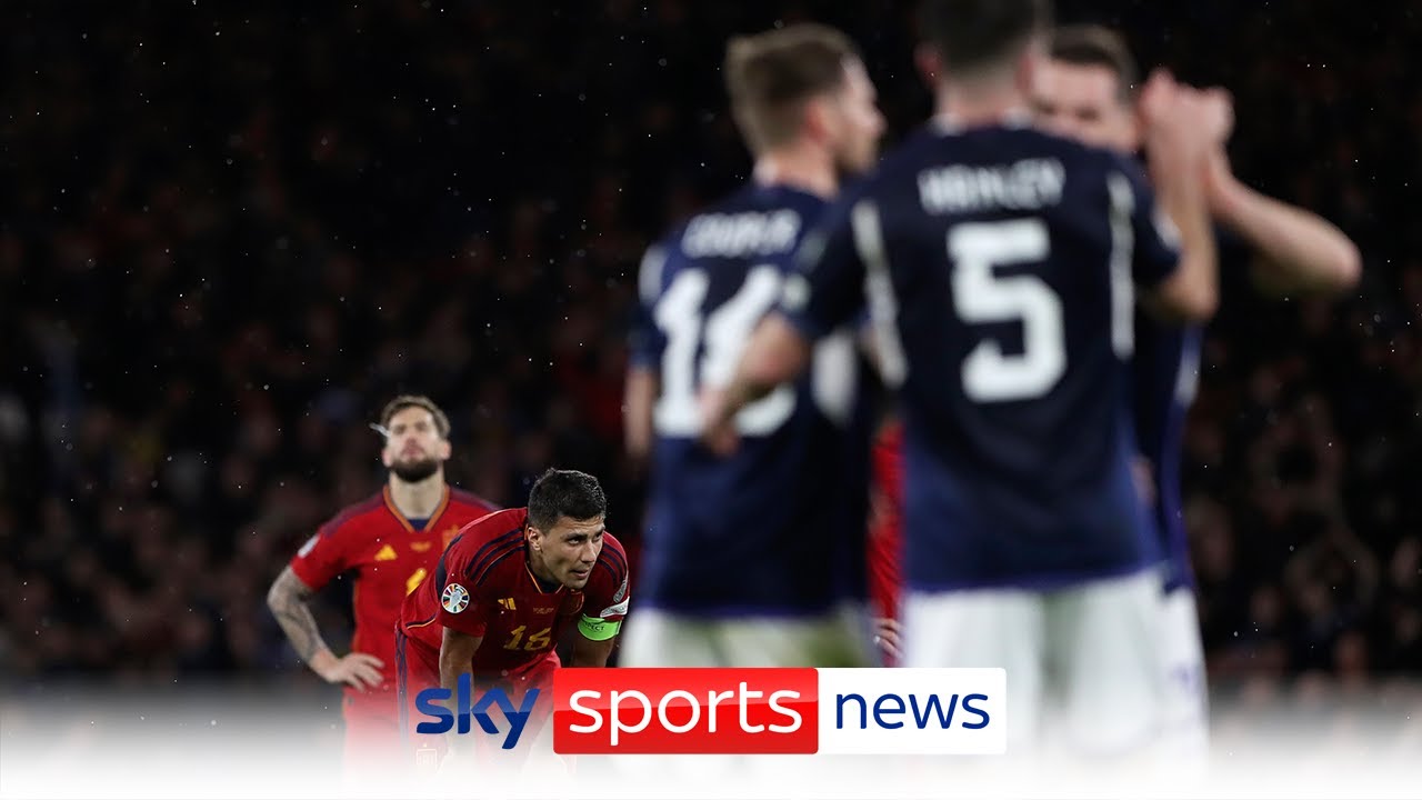 Spain blame long grass in loss to Scotland