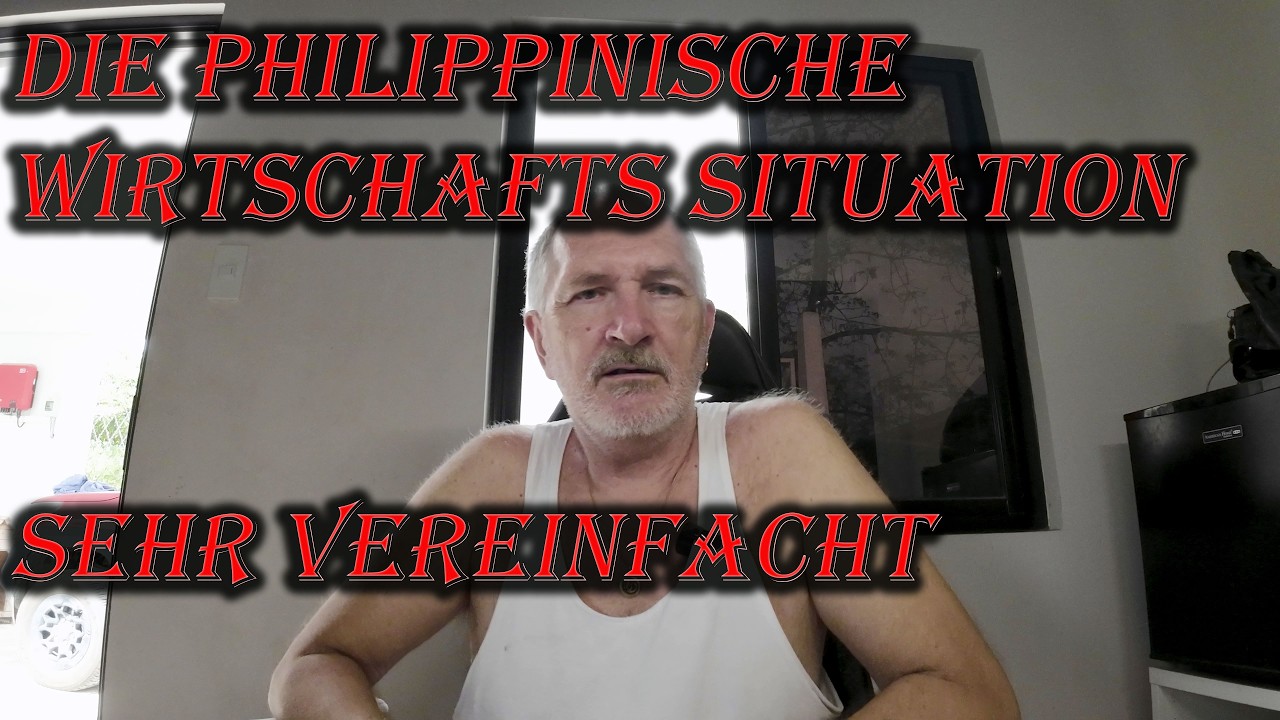 Ein Versuch die Philippinische Wirtschaftslage zu erklären.