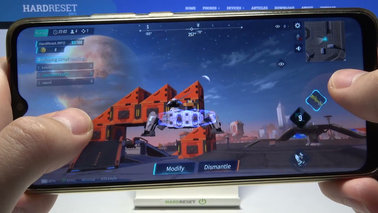 Astracraft Gameplay on OPPO A15 &ndash; Gaming Quality Checkup