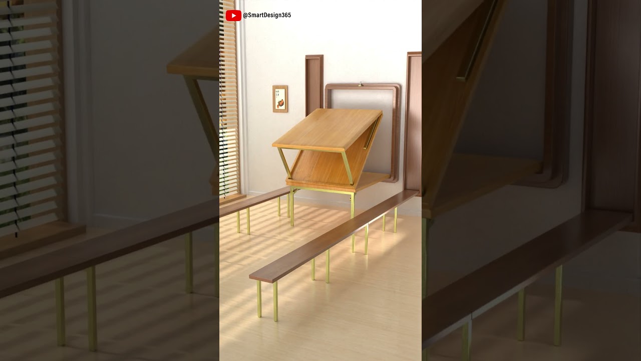 Hidden folding furniture design#Furniture Design#Classic design
