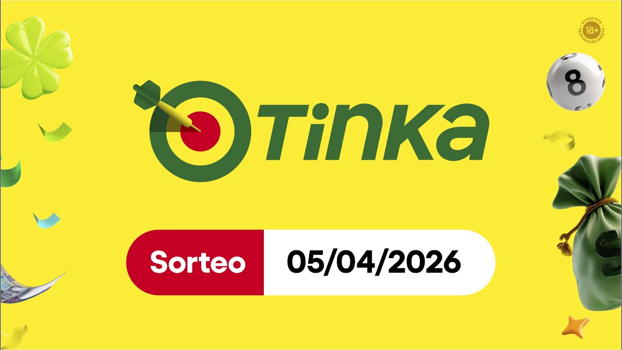 Resultados de la Tinka Per&uacute; HOY | Domingo 05 Abril 2026 &ndash; N&uacute;meros Ganadores