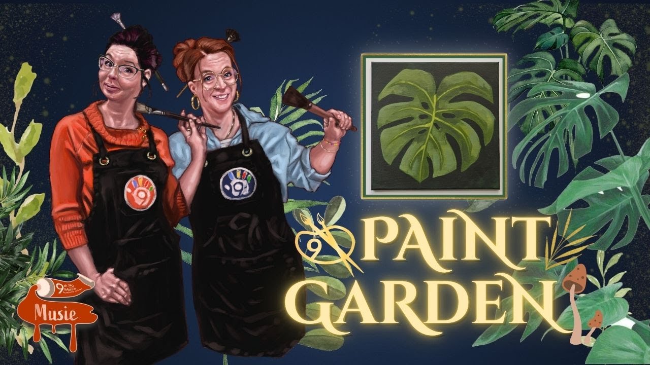Paint Garden Live - Monstera Level 1 Step 3