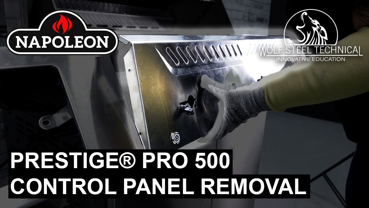 Prestige® Pro Maintenance: Removing the Control Panel