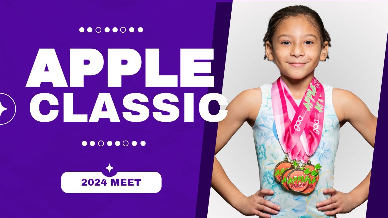 Chloe's Recap of the 2024 Apple Classic Meet Where she Competed at Level 4 #gymnastics