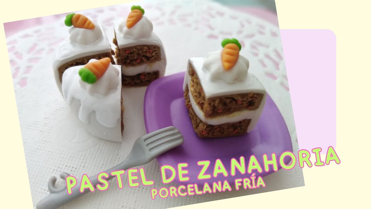 Cómo hacer un pastel de porcelana fría/tutorial