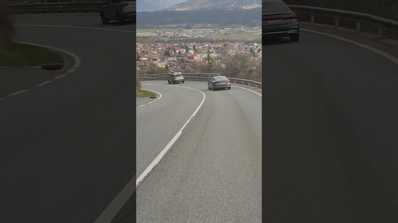 Zirl Австрія #automobile #travel #mountains #snow #road