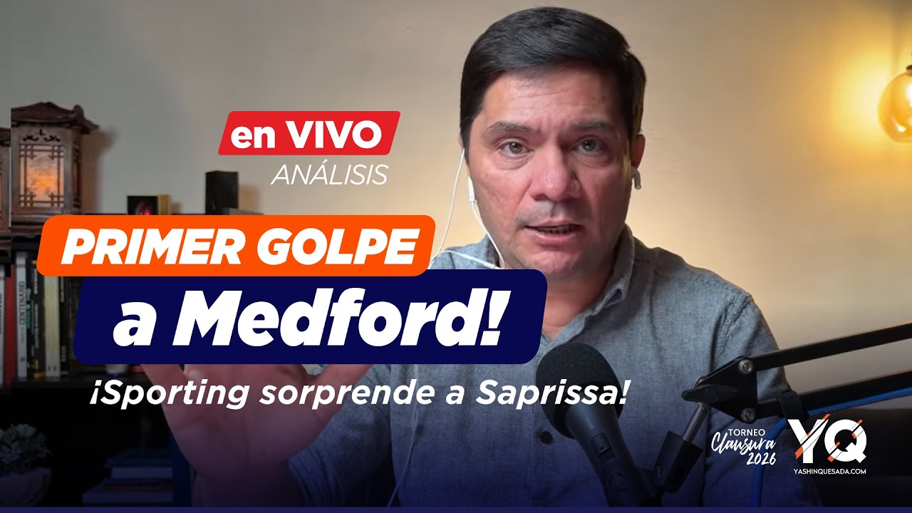 Primera derrota de Medford con Saprissa | Sporting gana en la Cueva y deja dudas