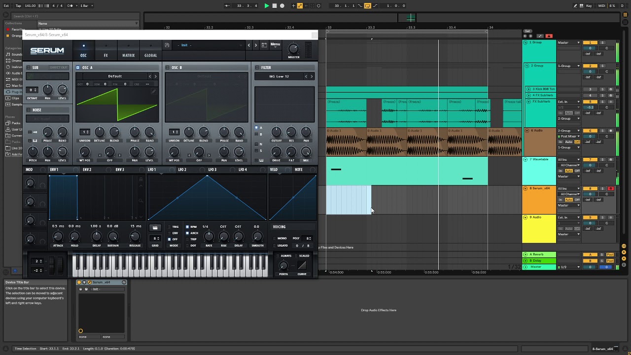 141BPM Techno Arrangement Style