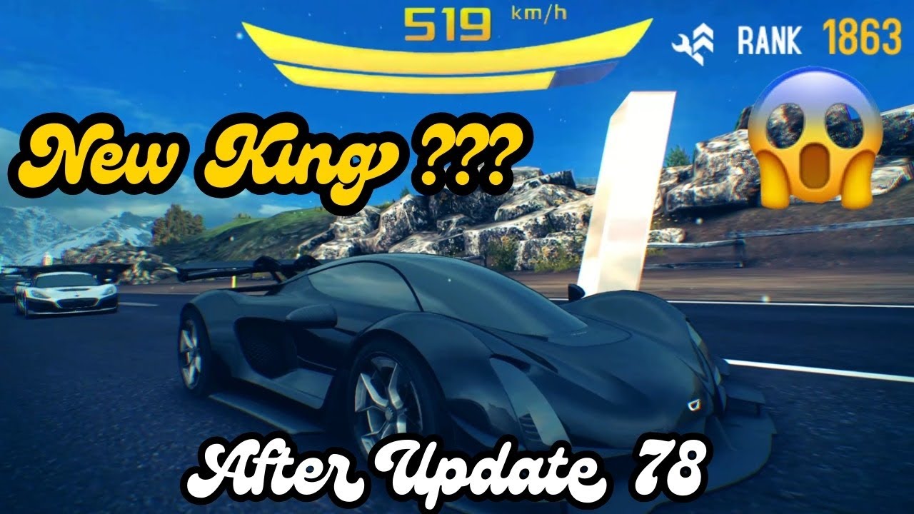 New King 1863 Rank 👑 | Czinger 21C Multiplayer Test | Asphalt 8 Update 78