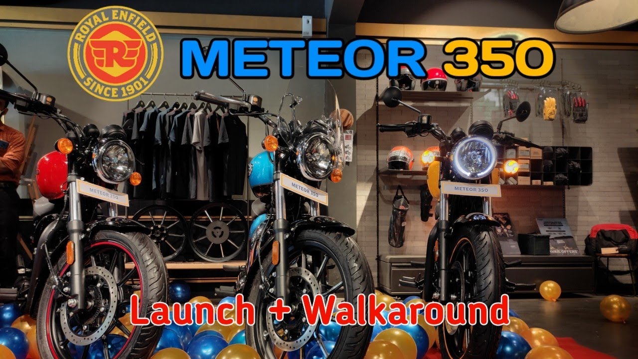 RE Meteor 350 | Launching and Walkaround | Launching by RTO | Malayalam | First look & Impressions