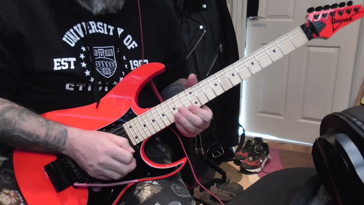 Ibanez RG550 Genesis Road Flare Red Sound Demo