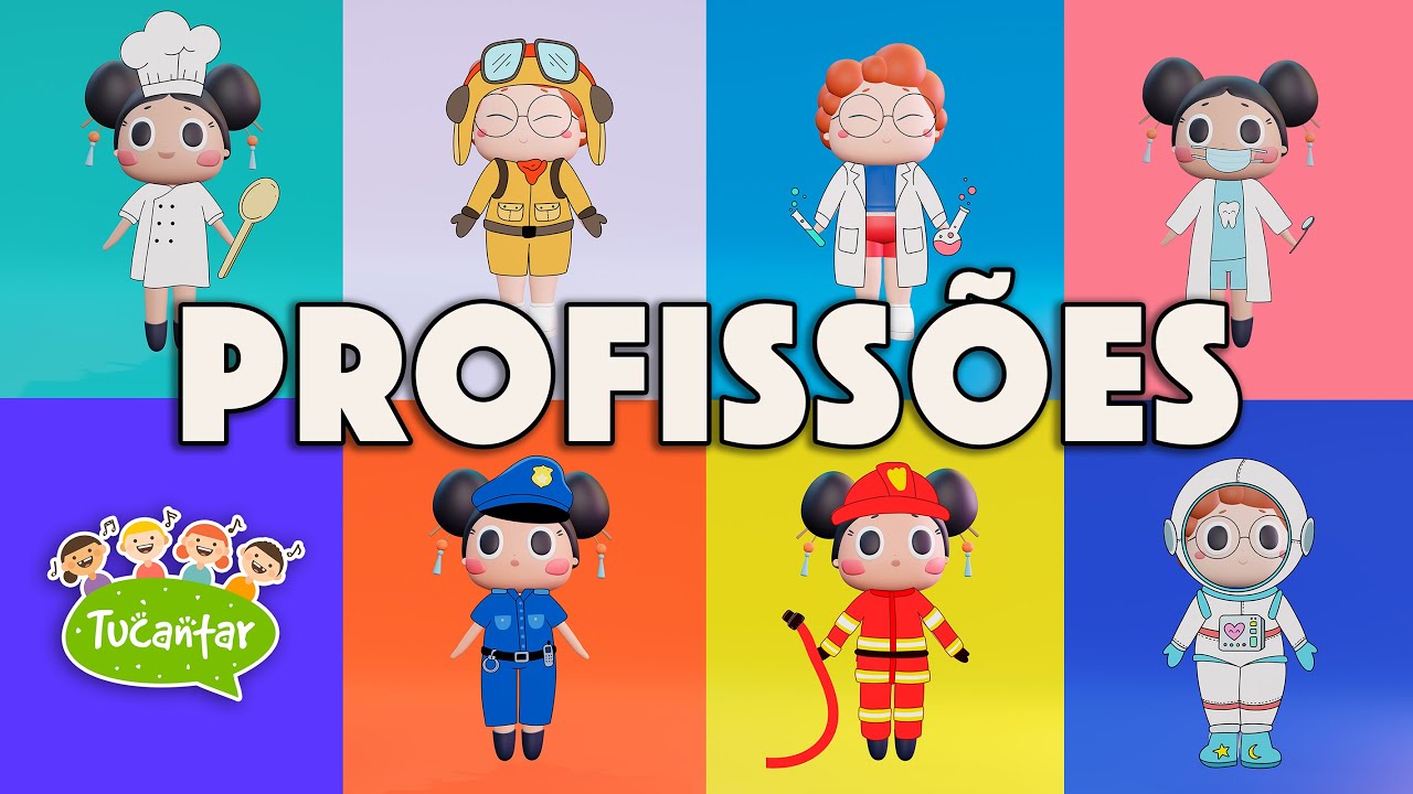 Profiss&otilde;es 👩&zwj;🚀 | Tucantar - M&uacute;sica Infantil