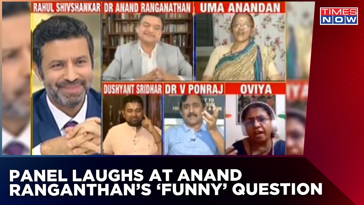 'What Were People Breathing Before Word Oxygen Invented?' Ranganathan's Question Makes Panel Laugh