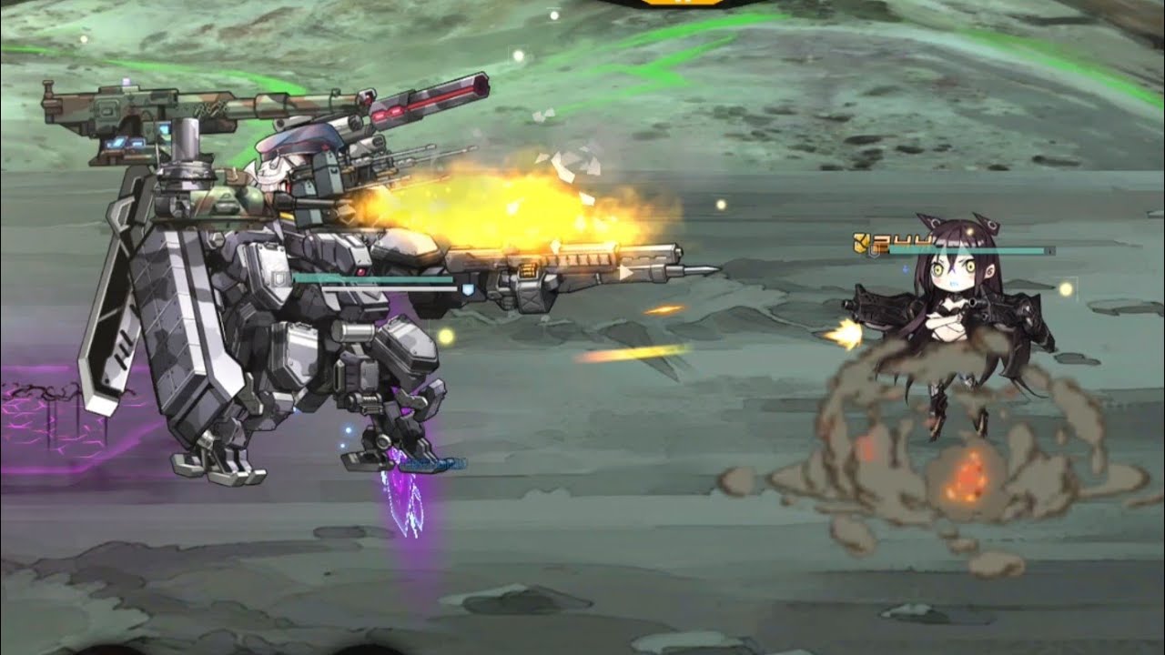 ［少女前線］灰域探查 - 裝甲突擊 - 戰術人型機甲 20層 （vs 法官）