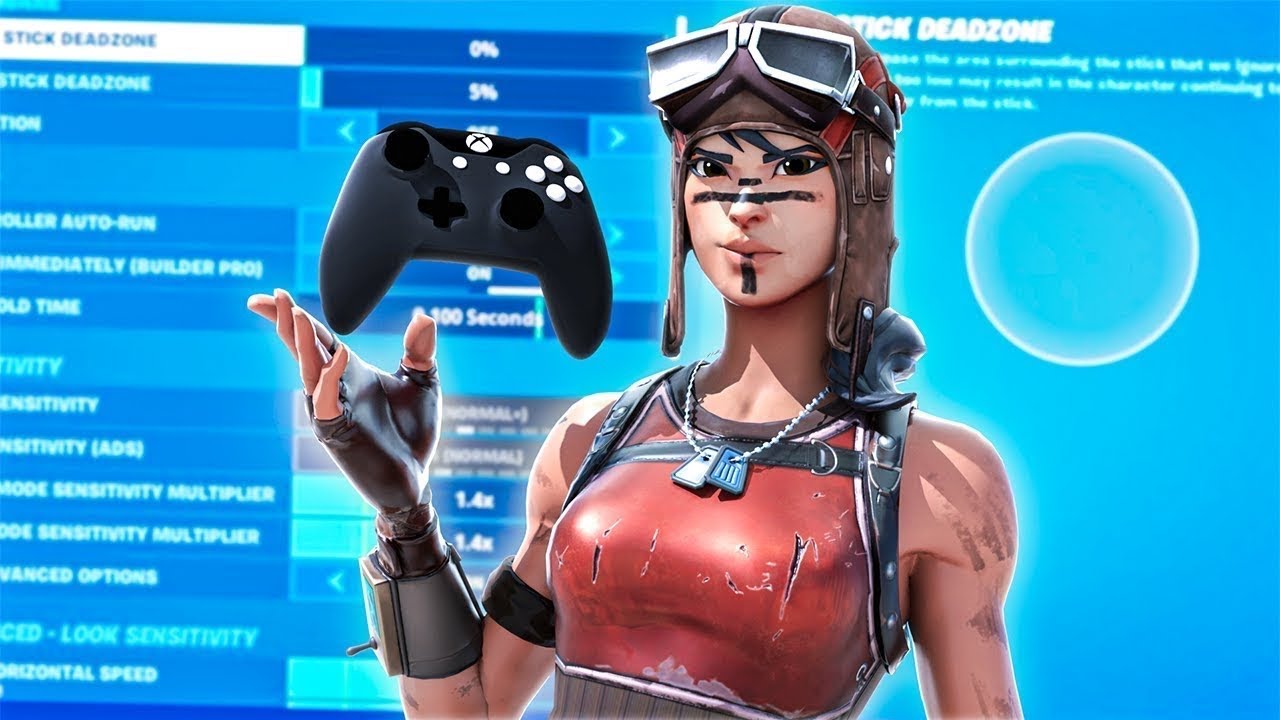 *New* BEST FORTNITE LINEAR SETTINGS (Aimbot on Controller)