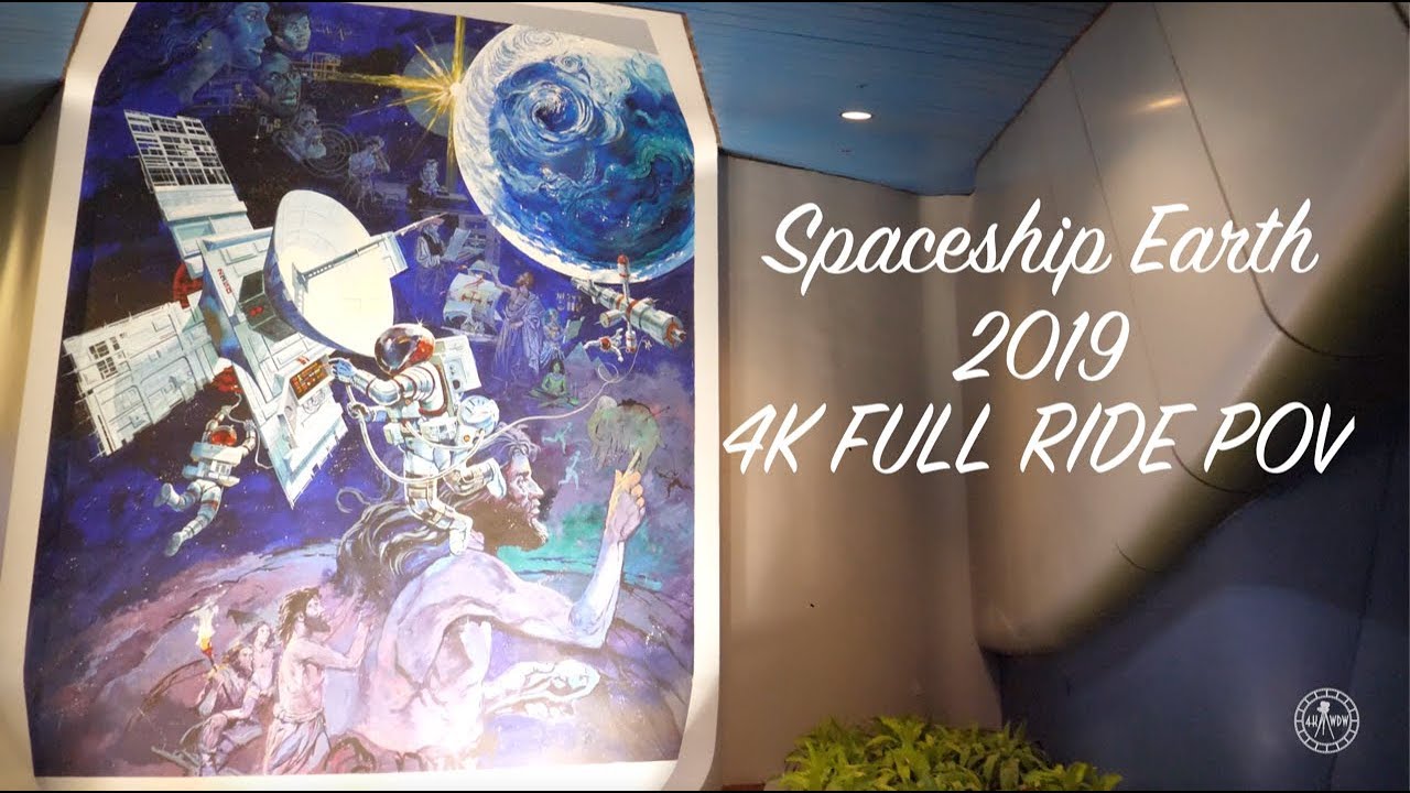 Spaceship Earth EPCOT 2019 4K FULL RIDE POV | Walt Disney World Orlando Florida