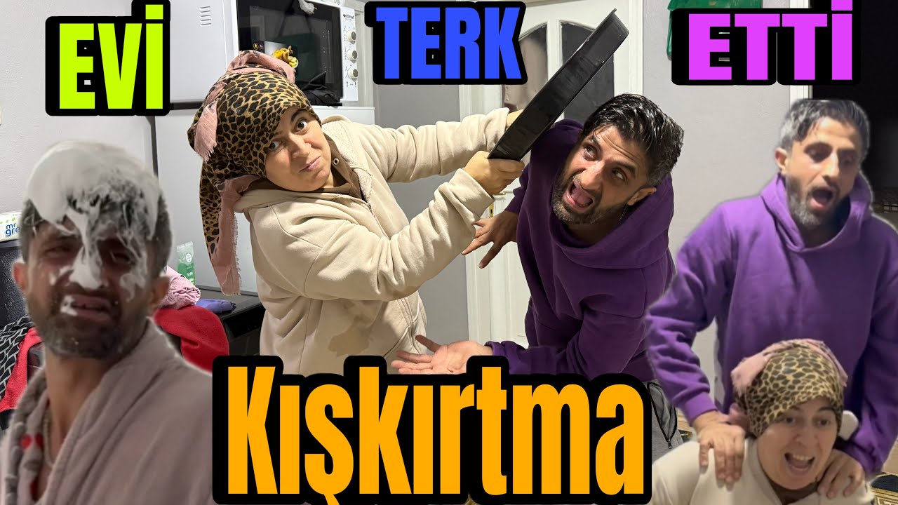 SÜPER ŞAKALAR SALİHA EVİ TERK ETTİ.!( PSİKOLOJİK KIŞKIRTMALAR )