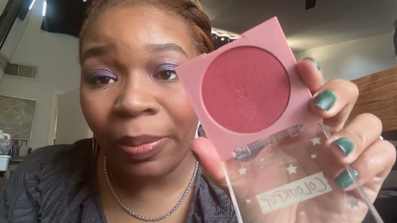 Colourpop Review - Eyeshadow, highlighter, blush and lipstick 
