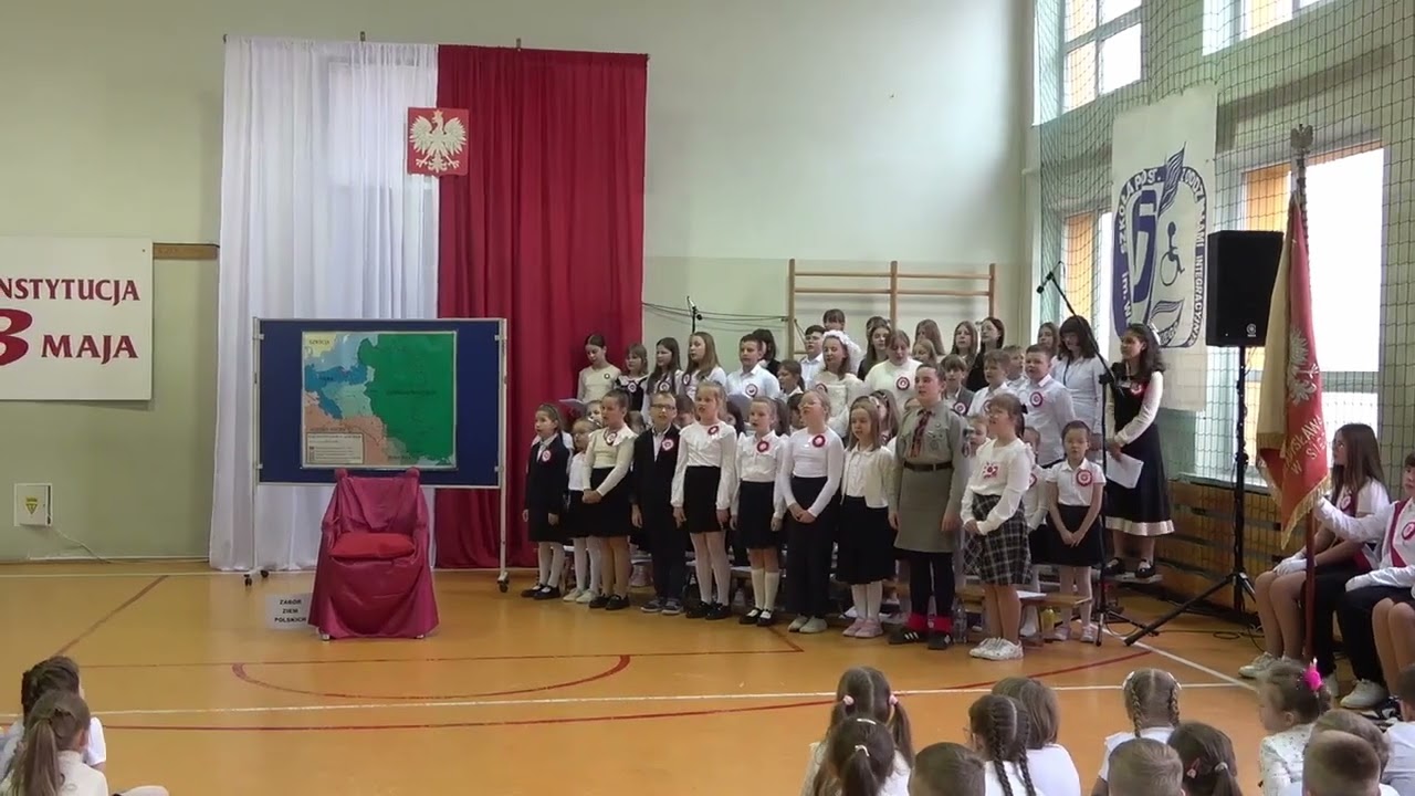 Akademia z okazji uchwalenia Konstytucji 3 Maja - 2025r. SP6 SIEDLCE