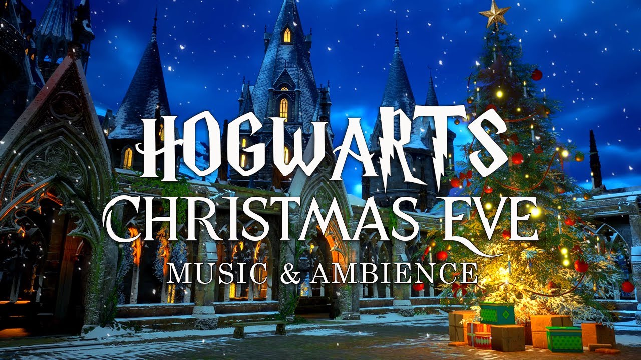 Hogwarts Legacy - Christmas Eve at Hogwarts - Christmas Music & Cozy Winter in Hogwarts