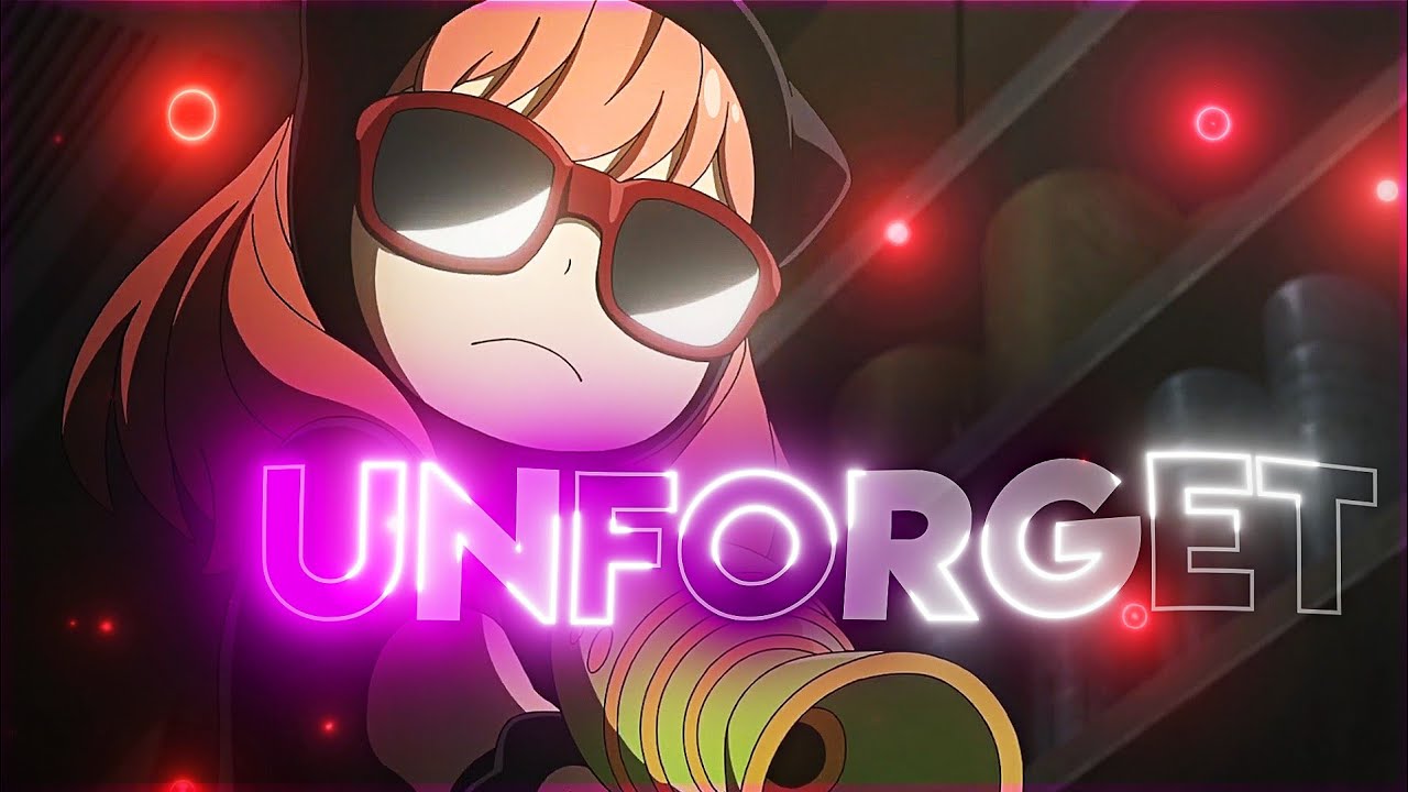 Anya - Spy X Family Edit 💗| Unforgettable | AMV | Quick edit