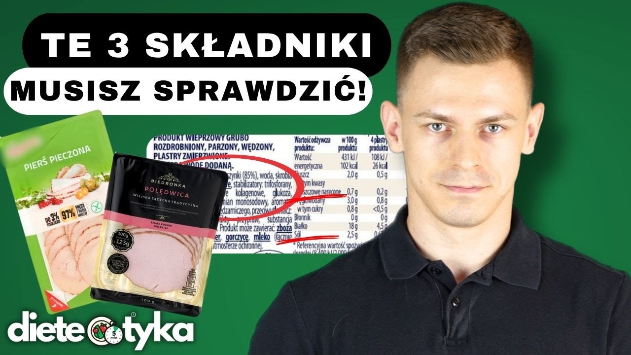 Szynka DROBIOWA czy WIEPRZOWA? Sprawdź czy mają te składniki!