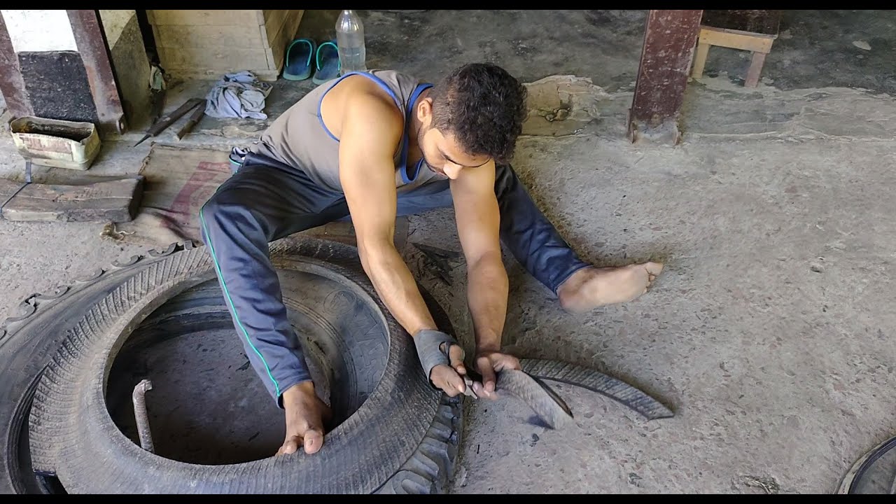 Tire Recycling  Processing facilities convert automobile, truck, off-road tires & useful products.