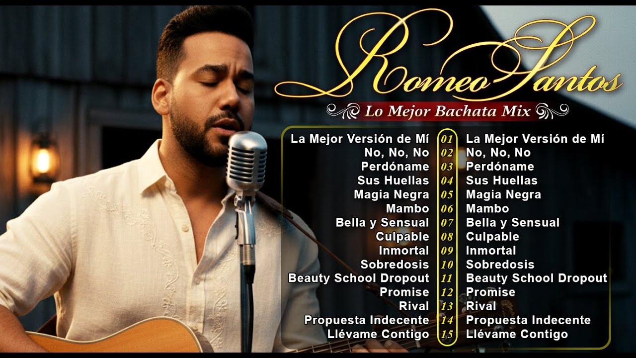 BACHATA ROMEO SANTOS INSPIRED MIX 2026 | EXITOS ROMANTICOS PARA BAILAR PEGADITOS Y ENAMORADOS