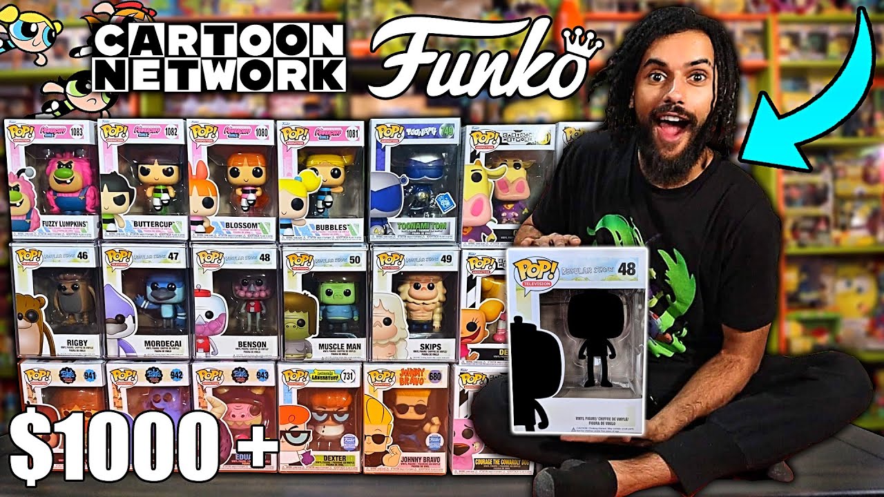 Showing My ENTIRE CARTOON NETWORK 90S/2000S FUNKO POP COLLECTION!! *BIGGEST CARTOON COLLECTION!..*