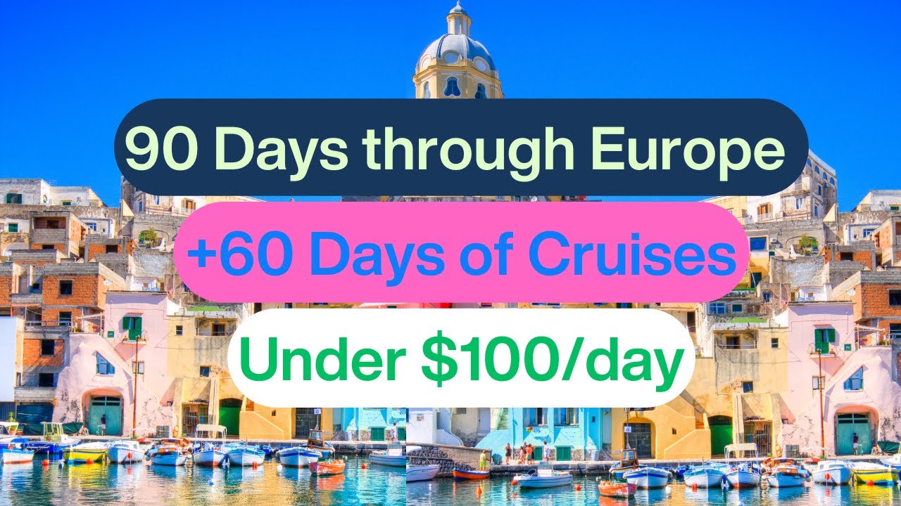 Epic 3-Month Europe Trip | Over 60 Days on Cruise Ships!