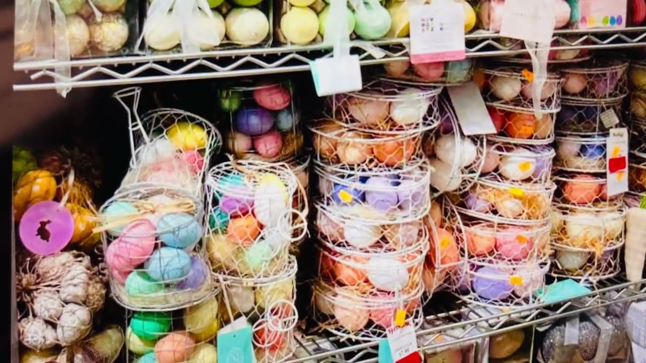 Que hay en las tiendas para decoración de pascua 🐣 