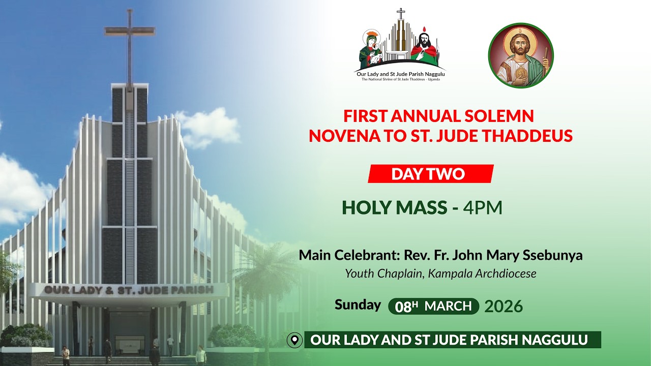 DAY 2-FIRST ANNUAL SOLEMN NOVENA TO ST. JUDE THADDEUS || 08th March 2026