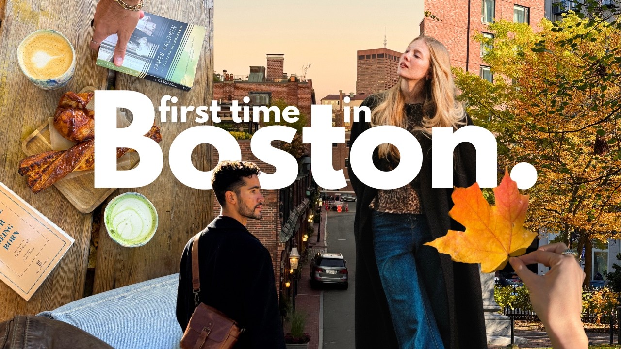 BOSTON VLOG 🤎🍂 Exploring Cafe's, Museums, Little Italy, Harvard University & MORE