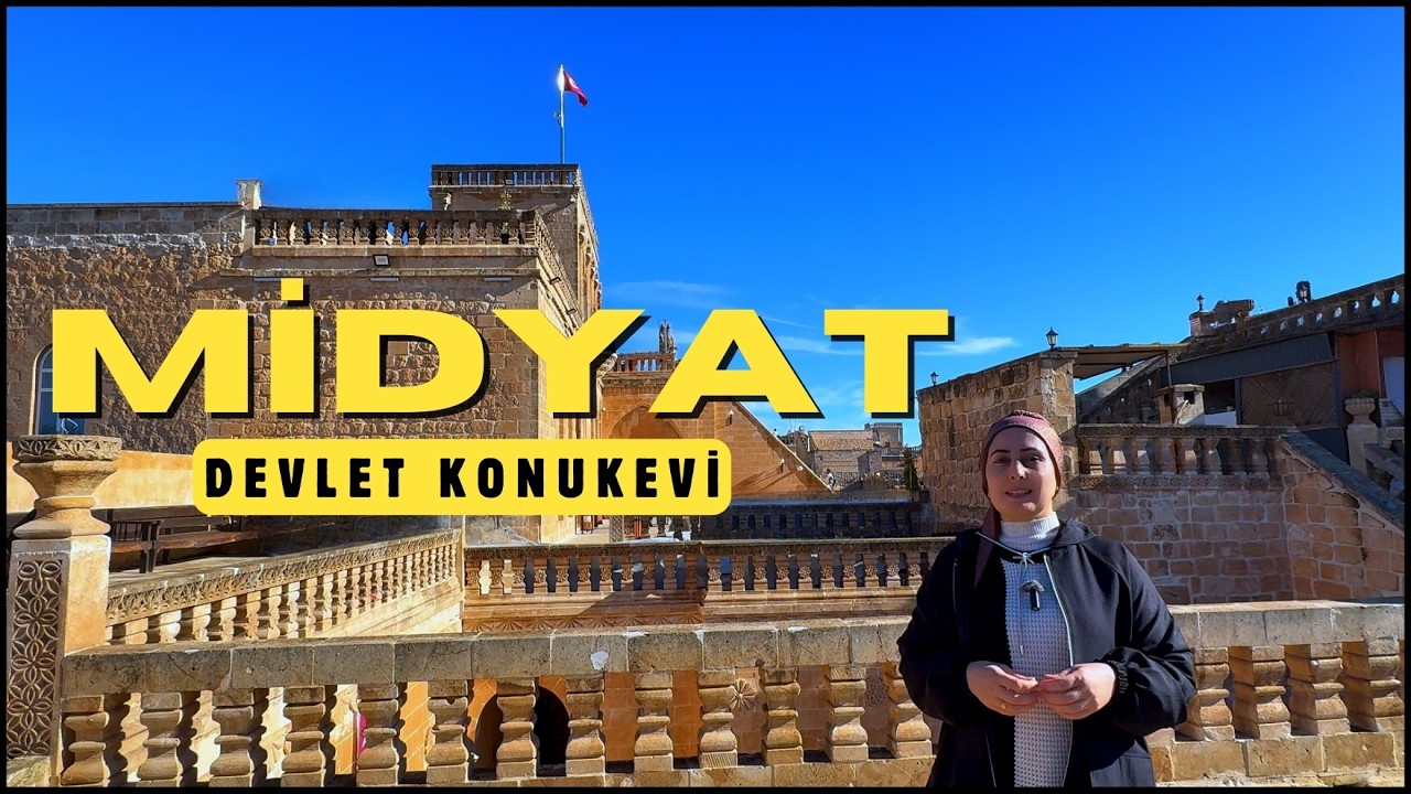 Midyat’ın En Popüler Konağına Gittim | Devlet Konukevi #vlog #gezilecekyerler #travel #Mardin