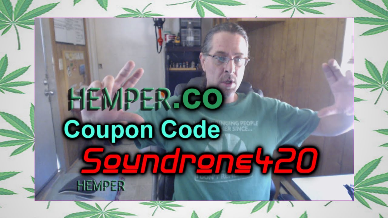 AUGUST HEMPER UNBOXING WITH COUPON CODE SOUNDRONE420