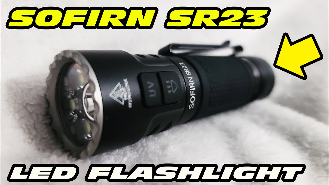 Обзор и распаковка светодиодного фонарика SOFIRN SR23.