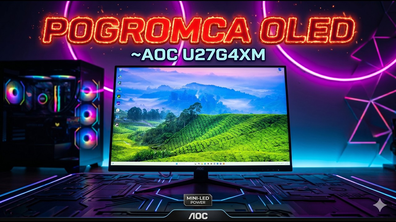 Pogromca monitor&oacute;w OLED ~AOC U27G4XM